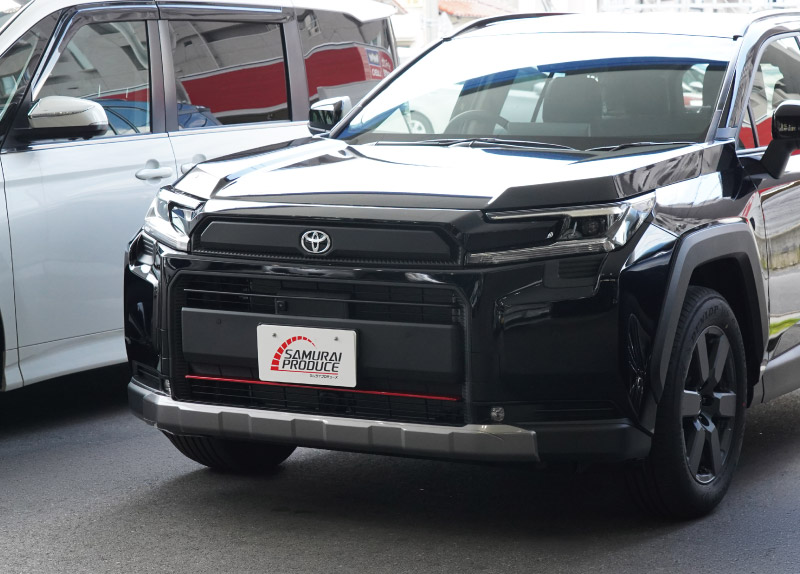 新型RAV4 60系 Adventure 専用 ロアグリルガーニッシュ 1P パールレッド