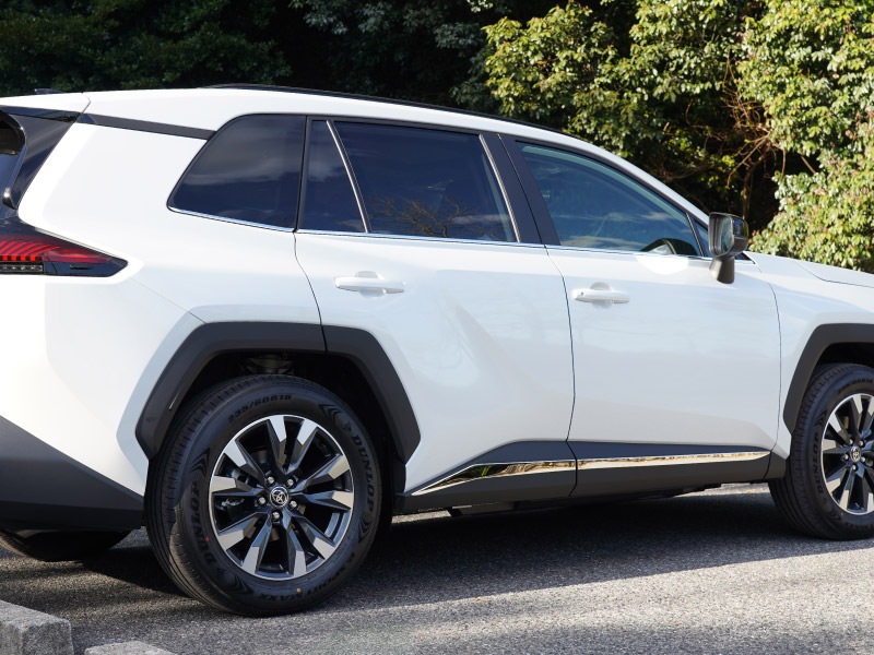 新型RAV4 60系 ウィンドウトリムガーニッシュ ＆ サイドガーニッシュ