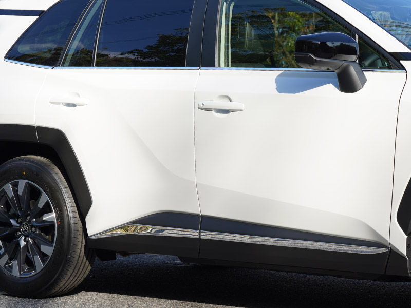 新型RAV4 60系 ウィンドウトリムガーニッシュ ＆ サイドガーニッシュ