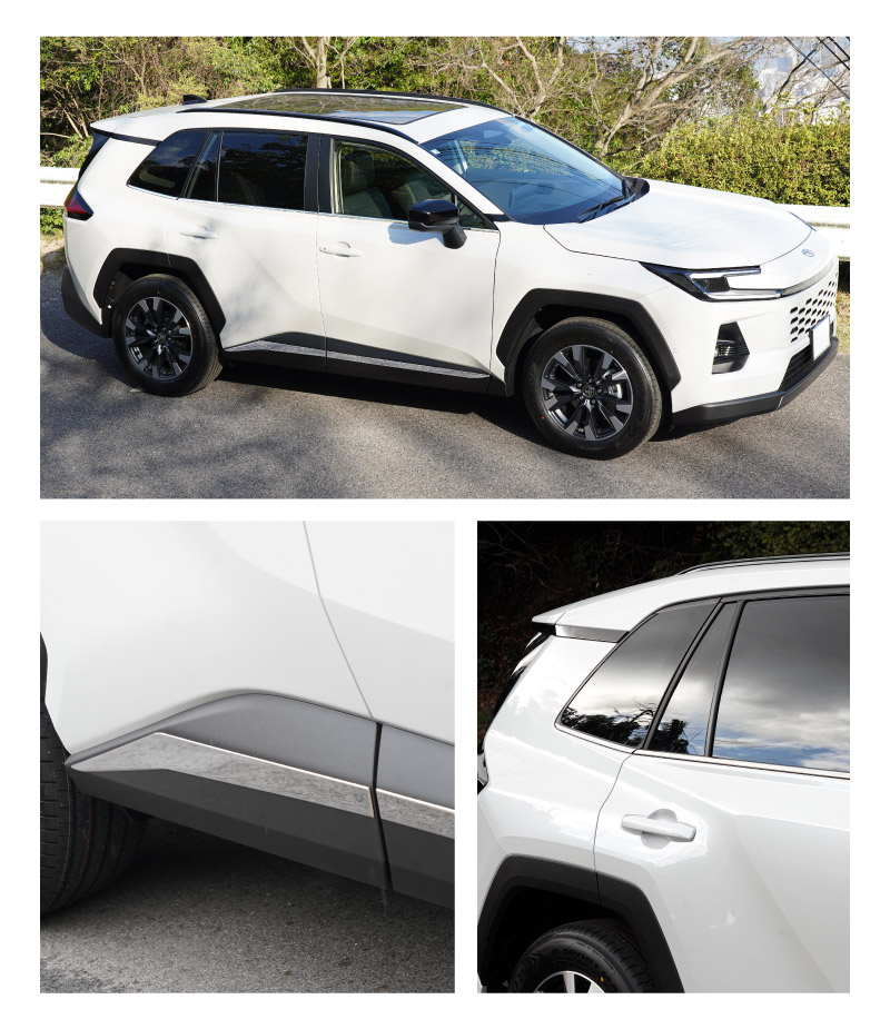 新型RAV4 60系 ウィンドウトリムガーニッシュ ＆ サイドガーニッシュ