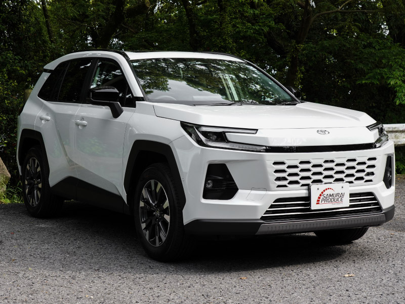 新型RAV4 60系 ロアグリルガーニッシュ 3P 鏡面仕上げ