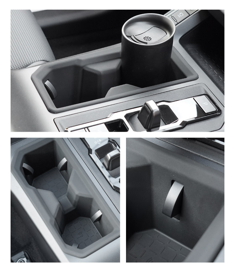 新型RAV4 60系 フロント ＆ リアドリンクホルダートレイ