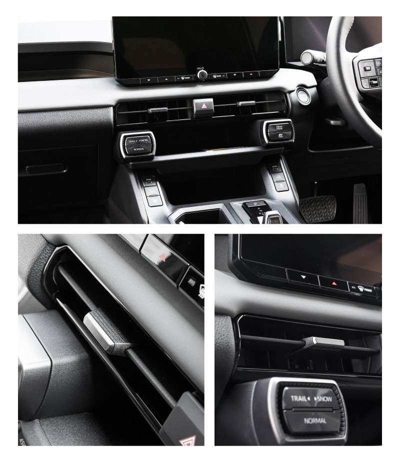 新型RAV4用センターコンソールパネル & エアコン左右吹き出し口パネルセット セット割】新型RAV4 60系 フロント中央エアコン吹き出し口パネル