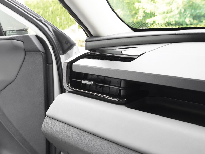 新型RAV4 60系 フロント左右エアコン吹き出し口パネル 2P ピアノブラック