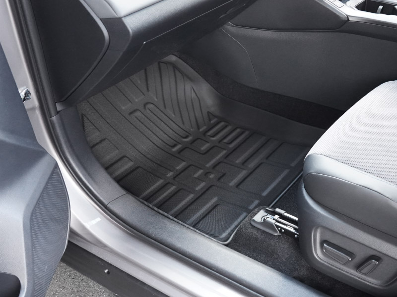 新型RAV4 60系 PHEV専用 フロアマット 3P ラバータイプ ブラック