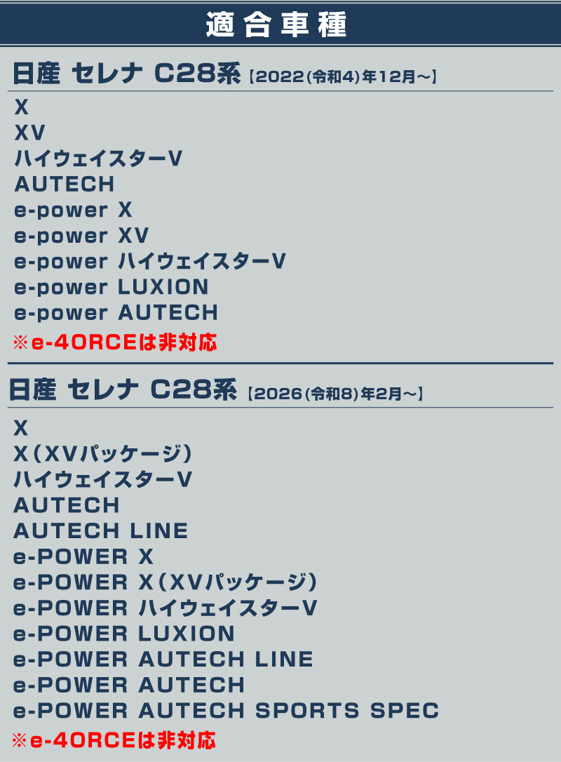 【セット割】新型セレナ C28 ハーフバックドア＆ラゲッジ スカッフプレート 選べる2カラー シルバーヘアライン ブラックヘアライン 2026年マイナーチェンジ後｜ニッサン NISSAN SERENA C28型 専用 内装 保護 パーツ サムライプロデュース