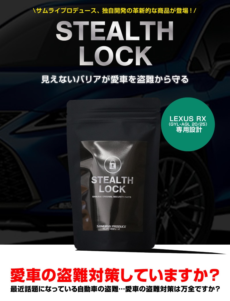 12/21迄 20%OFFクーポン】【レクサス RX 専用】車両盗難予防装置