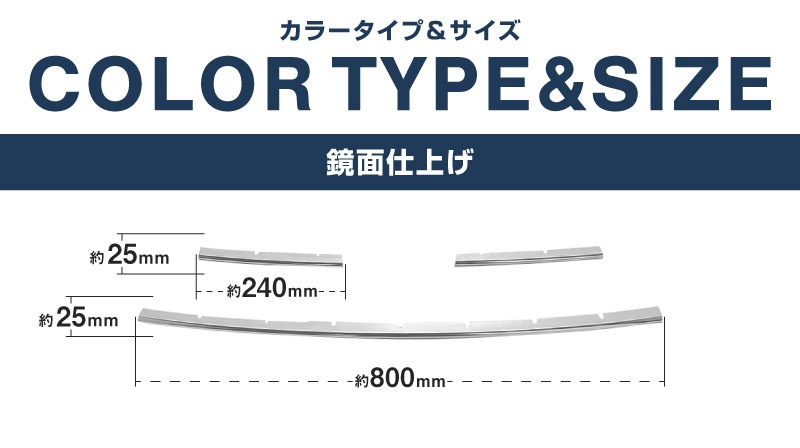 新型クロスビー MND1S ロアグリルガーニッシュ 3P 鏡面仕上げ XBEE 2025年～ 専用 外装 カスタム パーツ フロントグリル バンパー ヘッドランプ フェンダー ガーニッシュ アクセサリー オプション ドレスアップ 社外 サムライプロデュース