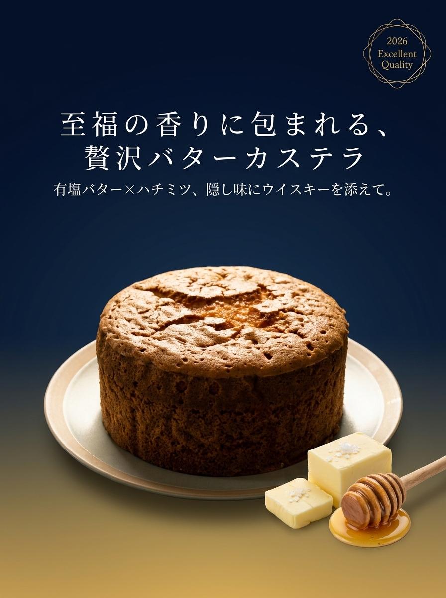 バターカステラ