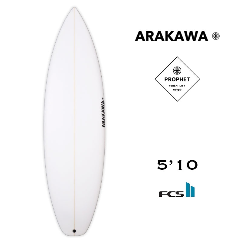 サーフボードARAKAWA XOシリーズ　5’10 美品