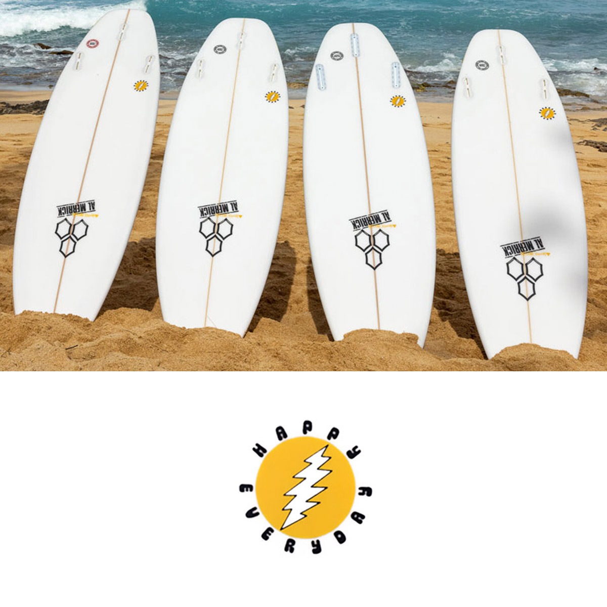 「新品未使用」アルメリック Happy Everyday ショートボード 5'9 アルメリックサーフボード HAPPY EVERYDAY ハッピーエブリデイ