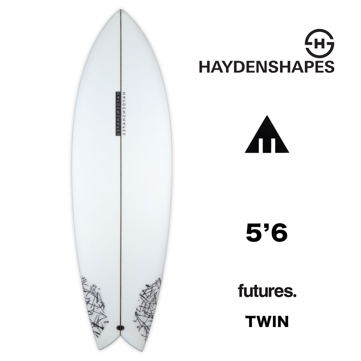 期間限定３０％ＯＦＦ！ Hayden Shapes hypto krypto 5.4