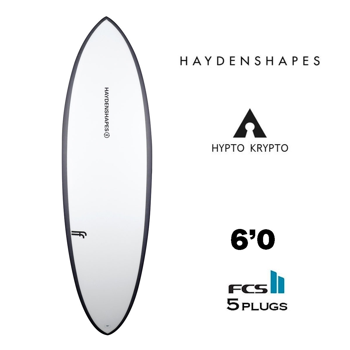 在庫大得価HAYDENSHAPES ヘイデンシェイプス　シュレッドスレッド5‘6“ 5.8フィート未満