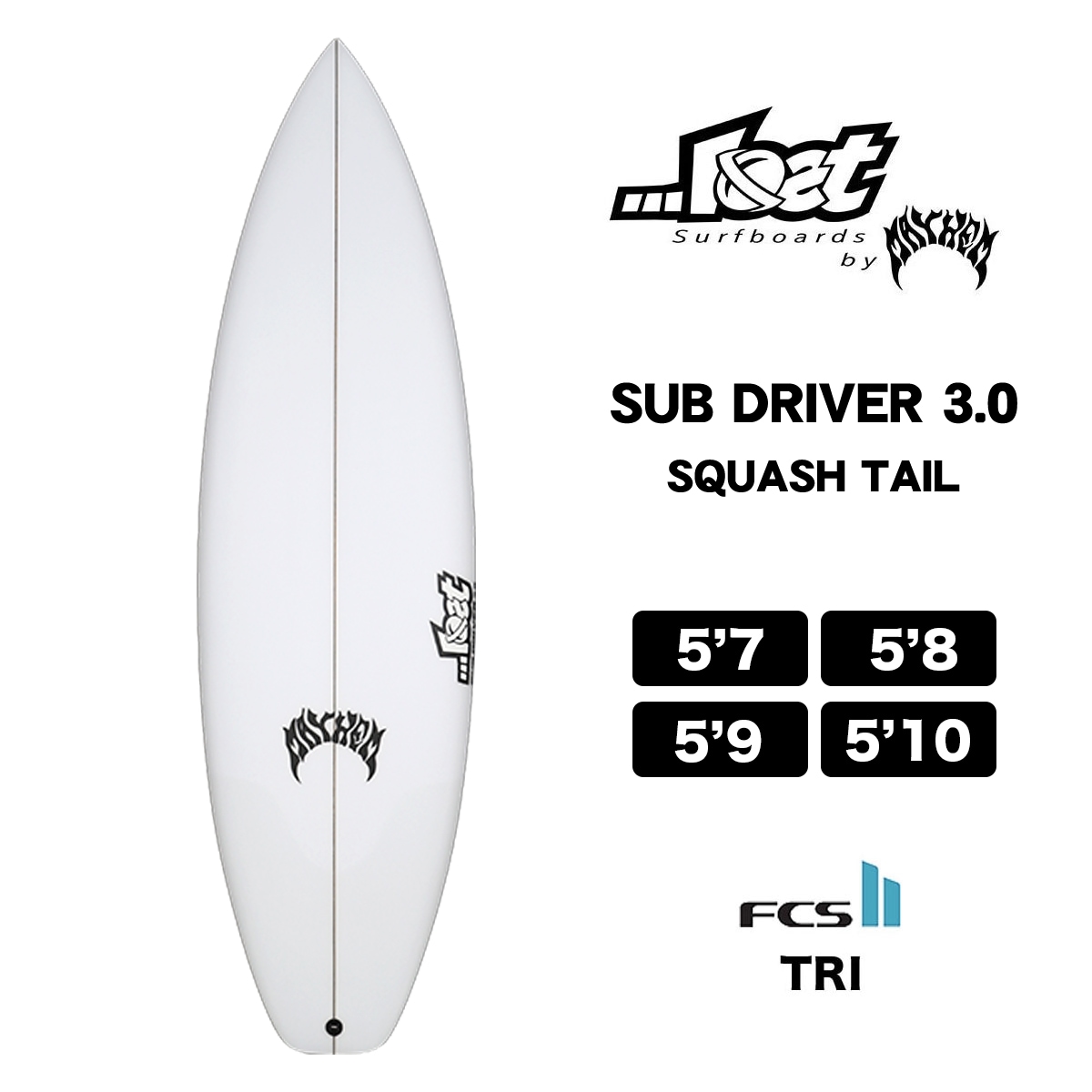 LOST SUB DRIVER 3.0 SQUASH ���硼�ȥܡ��� ���Υǥ����� ����������ǥ�