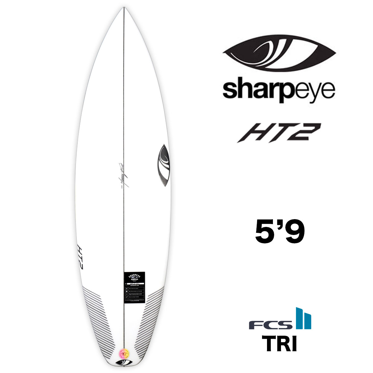 SHARPEYE HT2 5.9 シャープアイ サーフボード | hartwellspremium.com