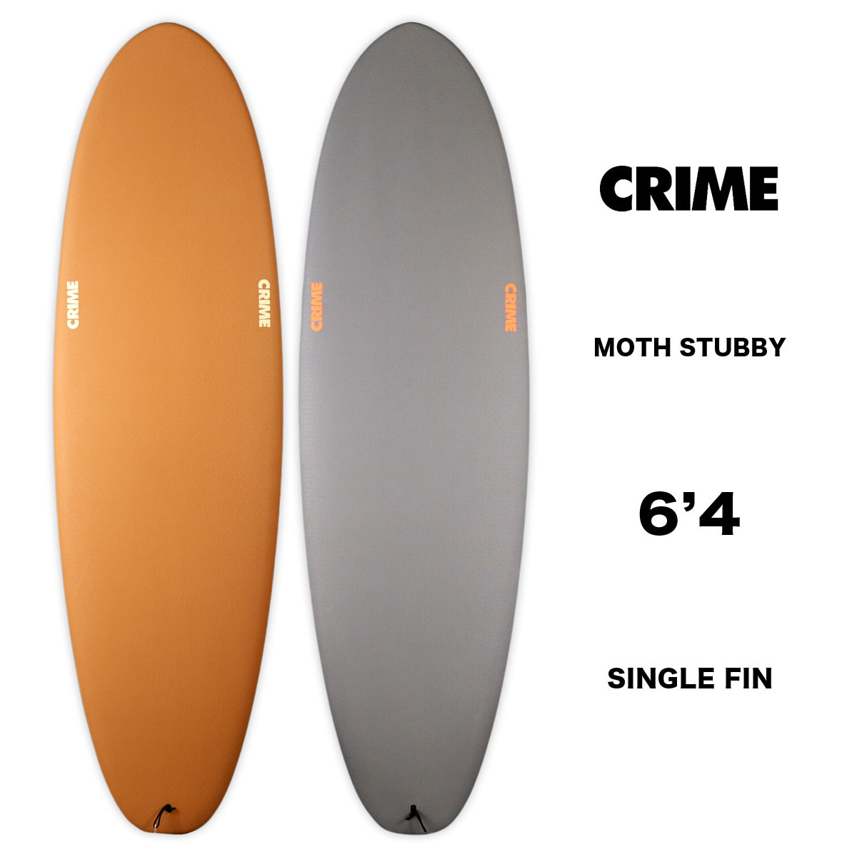 【30%OFF】 クライム サーフボード ソフトボード モススタビー ミッドレングス シングルフィン サーフィン 正規品 CRIME  SURFBOARDS SOFTBOARDS 6'4 MOTH STUBBY 6.4 -ジャックオーシャンスポーツ