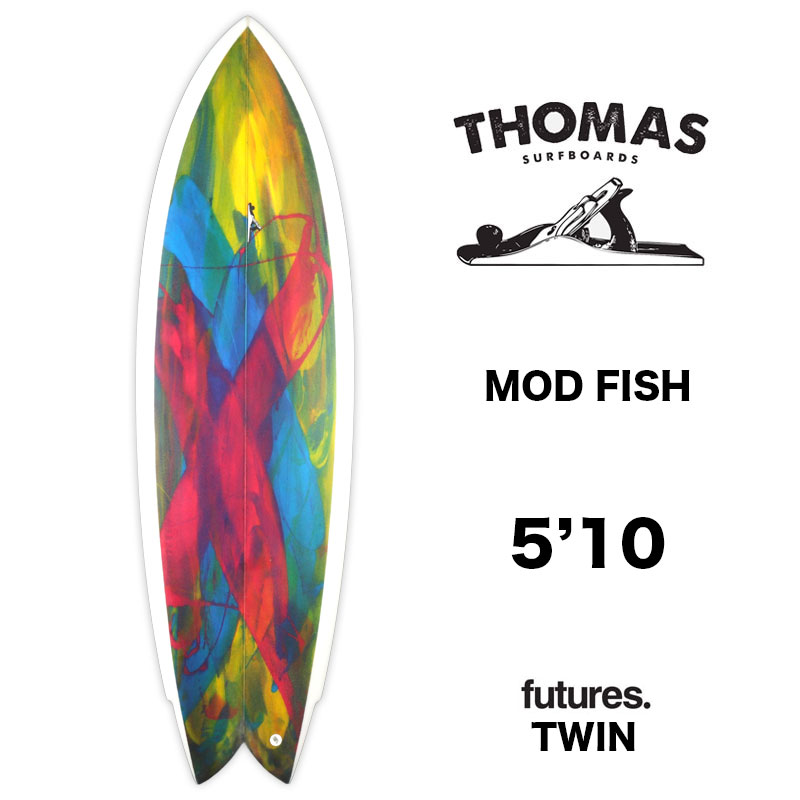 42,920円THOMAS SURFBOARDS FISH 5’5 トーマスサーフボード