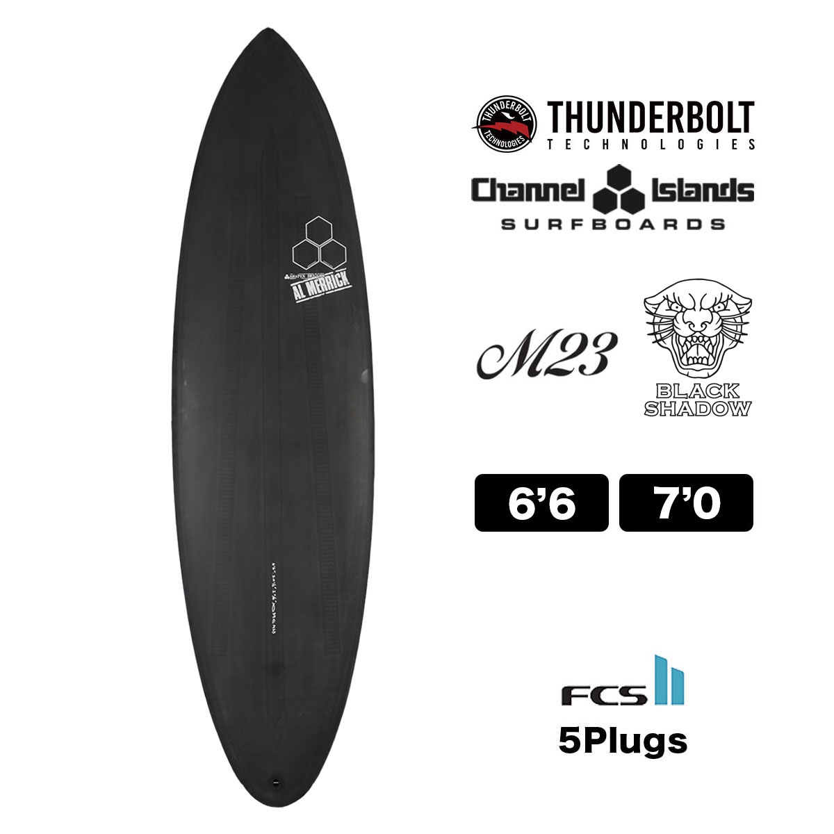 20%OFF セール】チャネルアイランズ サンダーボルト エム23 6'6 / 7'0