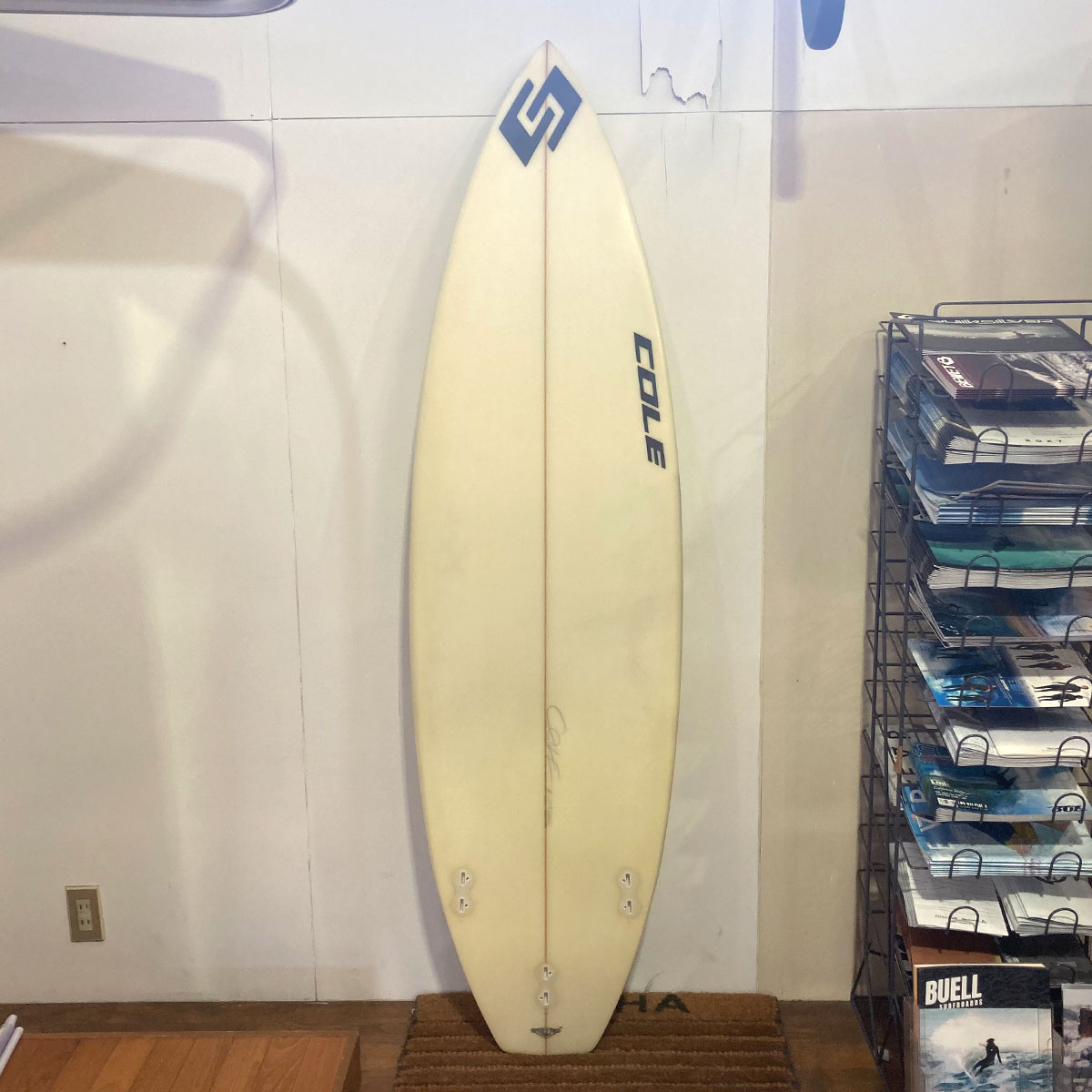 中古ボード サーフボード USED SURFBOARD 【used249】COLE Surfboards ZEN PRO コール サーフボード  ゼンプロ 6'3 x 19' 3/4 x 2' 7/16 サーフィン-ジャックオーシャンスポーツ