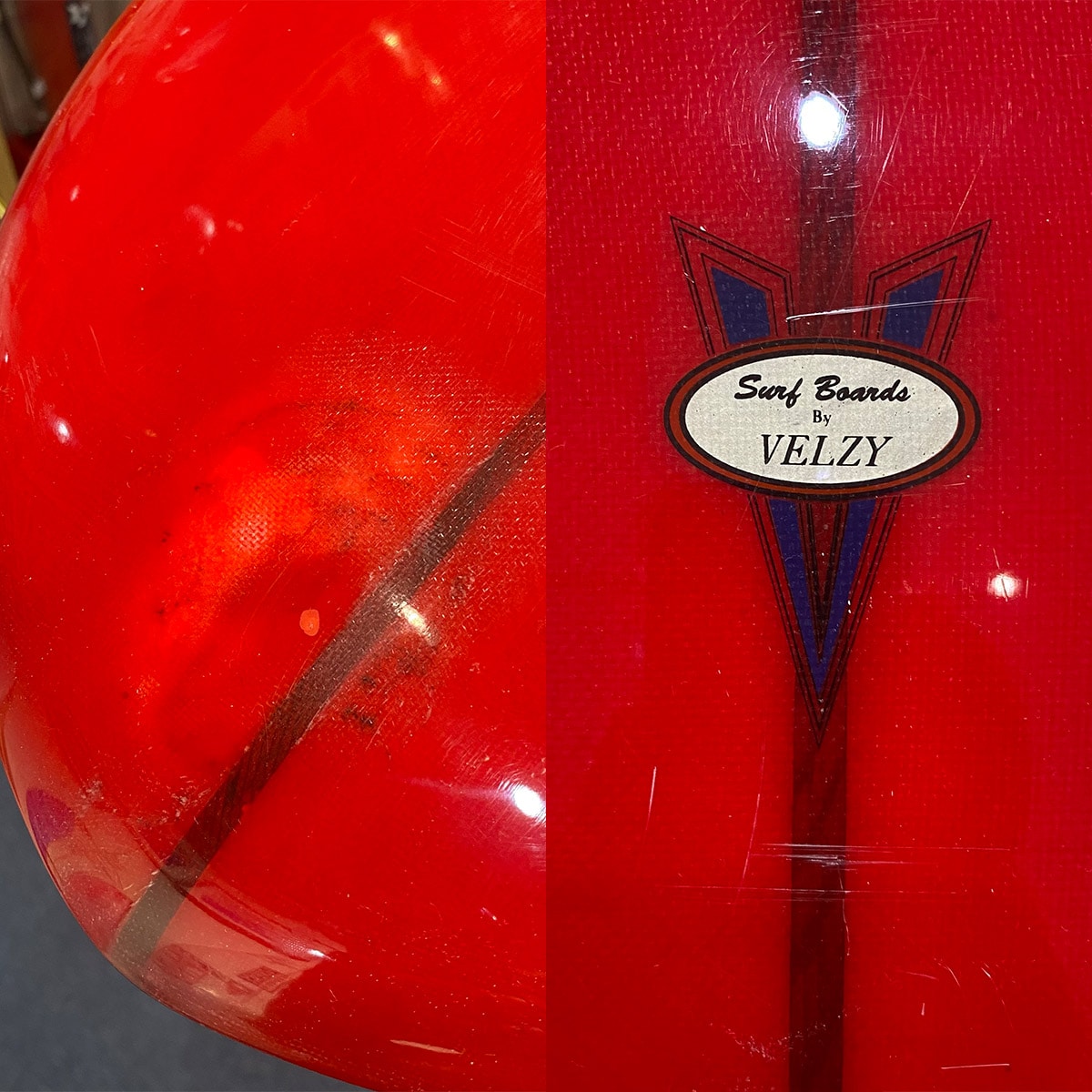 中古ボード サーフボード USED SURFBOARD【used414】VELZY Surfboards