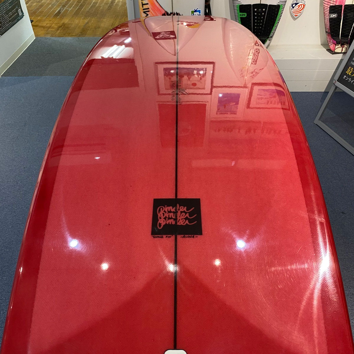 美品ピンダーpinderhi7'2ボンザーミッドWoodオンピンストウィング 最強