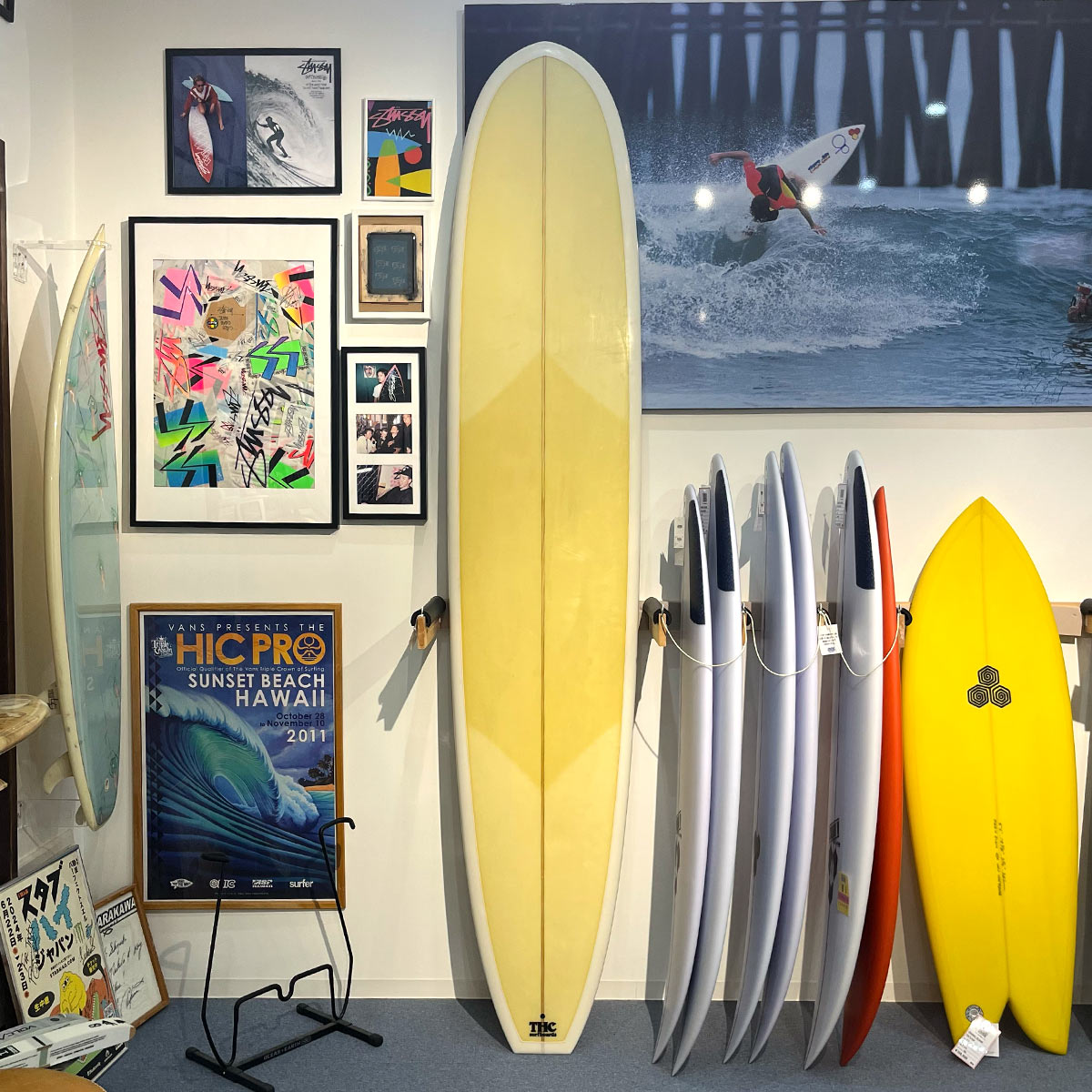 THC SURFBOARD �����ե��ܥ���֥����եܡ��� Joel Tudor 9'8 ��ť��󥰥ܡ��� ŹƬ���������� ����å���������󥹥ݡ���