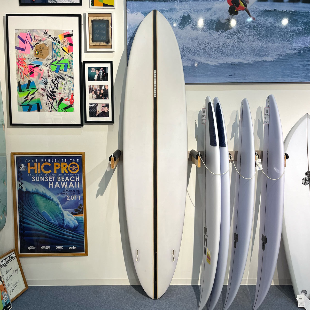 Haydenshapes ヘイデンシェイプス GLIDER 8'1 55L 中古サーフボード