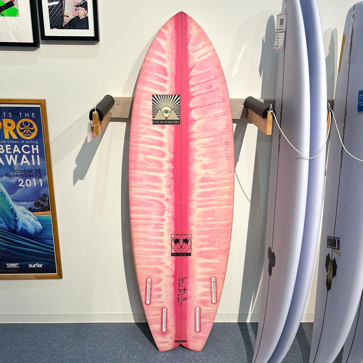 EYE SYMMETRY The Cali Quad ��ť����եܡ��� �ǥå��� 5'5 26.5L �����ɹ�