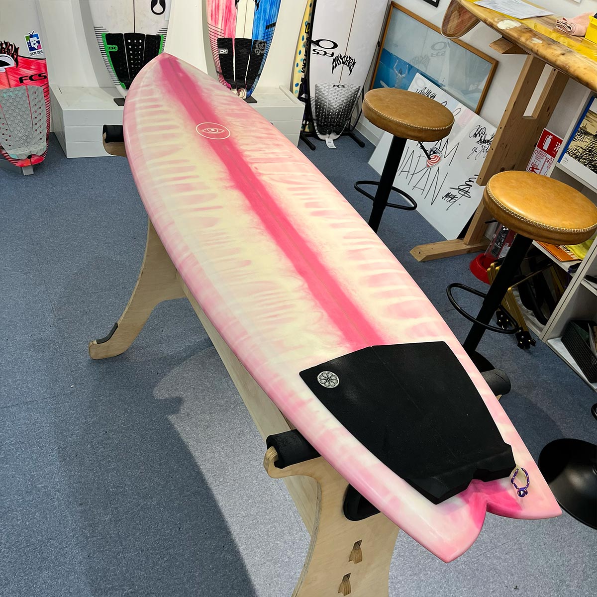 EYE SYMMETRY The Cali Quad ��ť����եܡ��� �ܥȥ��� futures QUAD 5'5