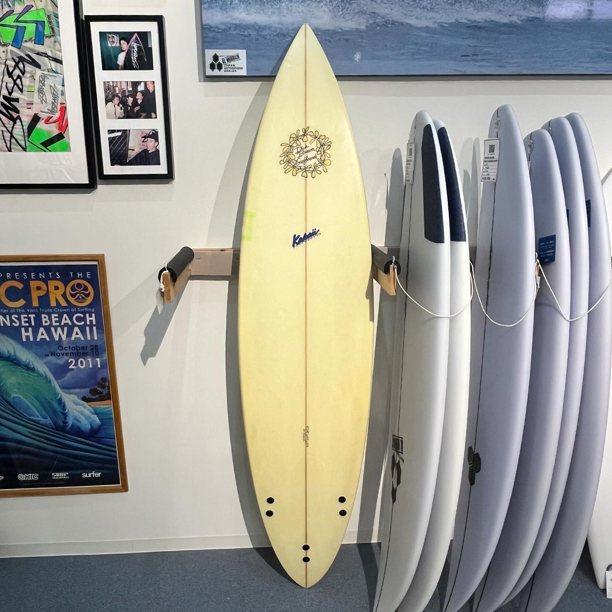 Dick Brewer ディックブルーワー 中古サーフボード 6'08 FCS TRI