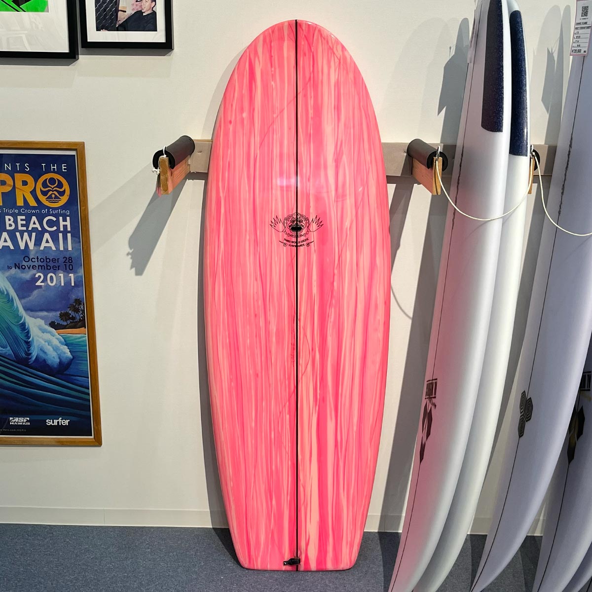 美品中古☆ トラビスロギー本人ボード 5.8 プロボード サーフボード LARRY MABILE Mini Simmons 5'2 中古サーフボード 未使用品 ラリーメイ