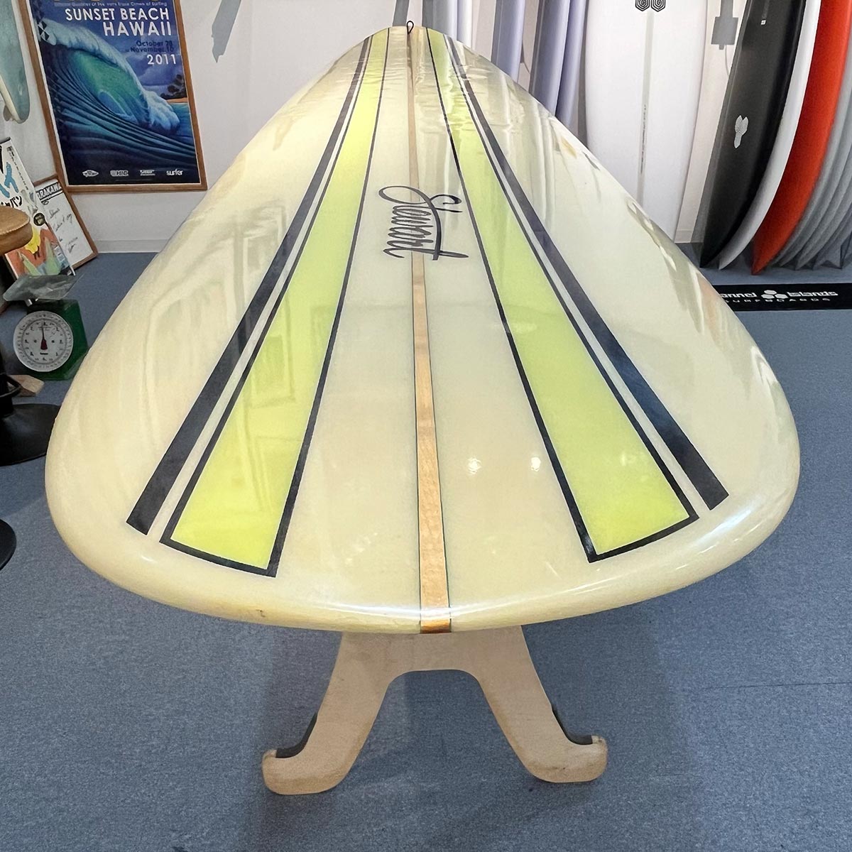 中古 Stewart Surfboard 9'4 スチュワート ロングボード シングル