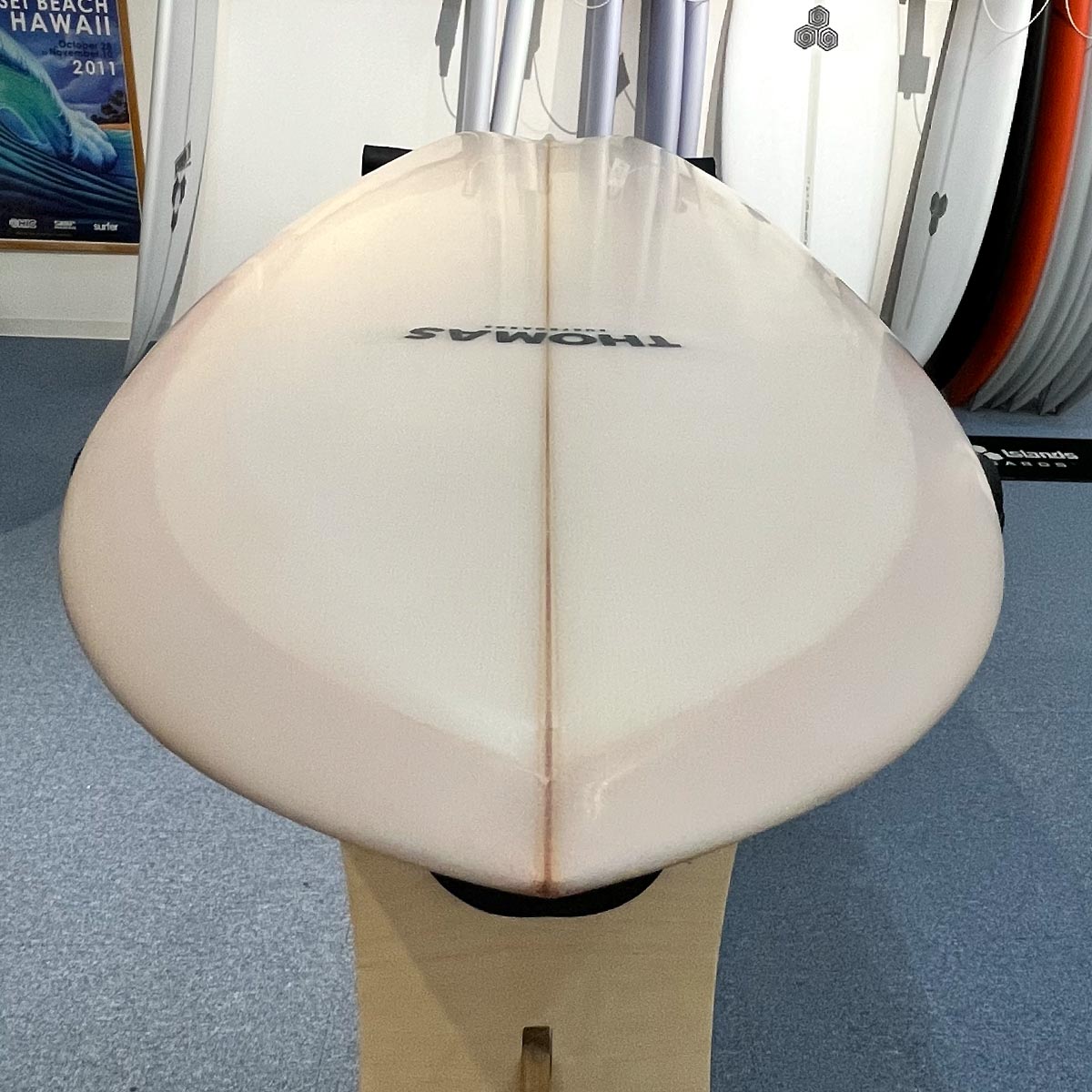 THOMAS SURFBOARD FISH 5'1 中古サーフボード 未使用品 トーマス
