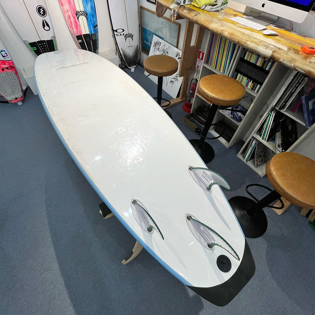 ESSENCE Softboard 6'5 中古サーフボード ソフトボード TRI トライ