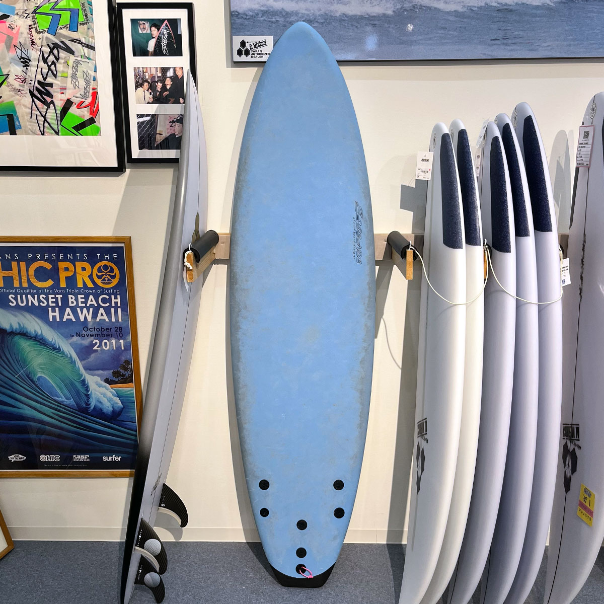 サーフボード 中古品 ESSENCE Softboard 6'5 中古サーフボード ソフトボード TRI トライ