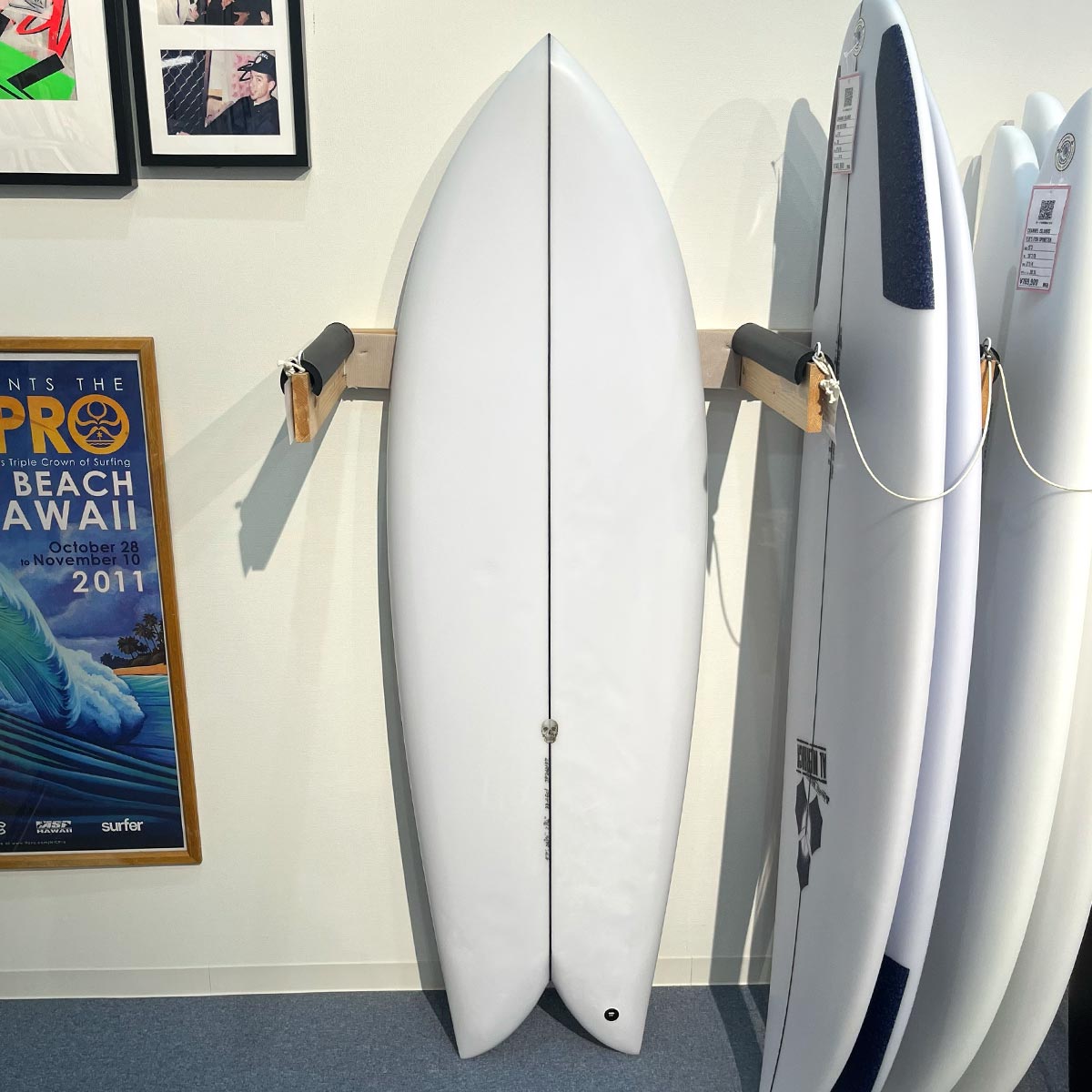 中古 CHRISTENSON FISH 5'7 33.45L futures TWIN クリステンソン