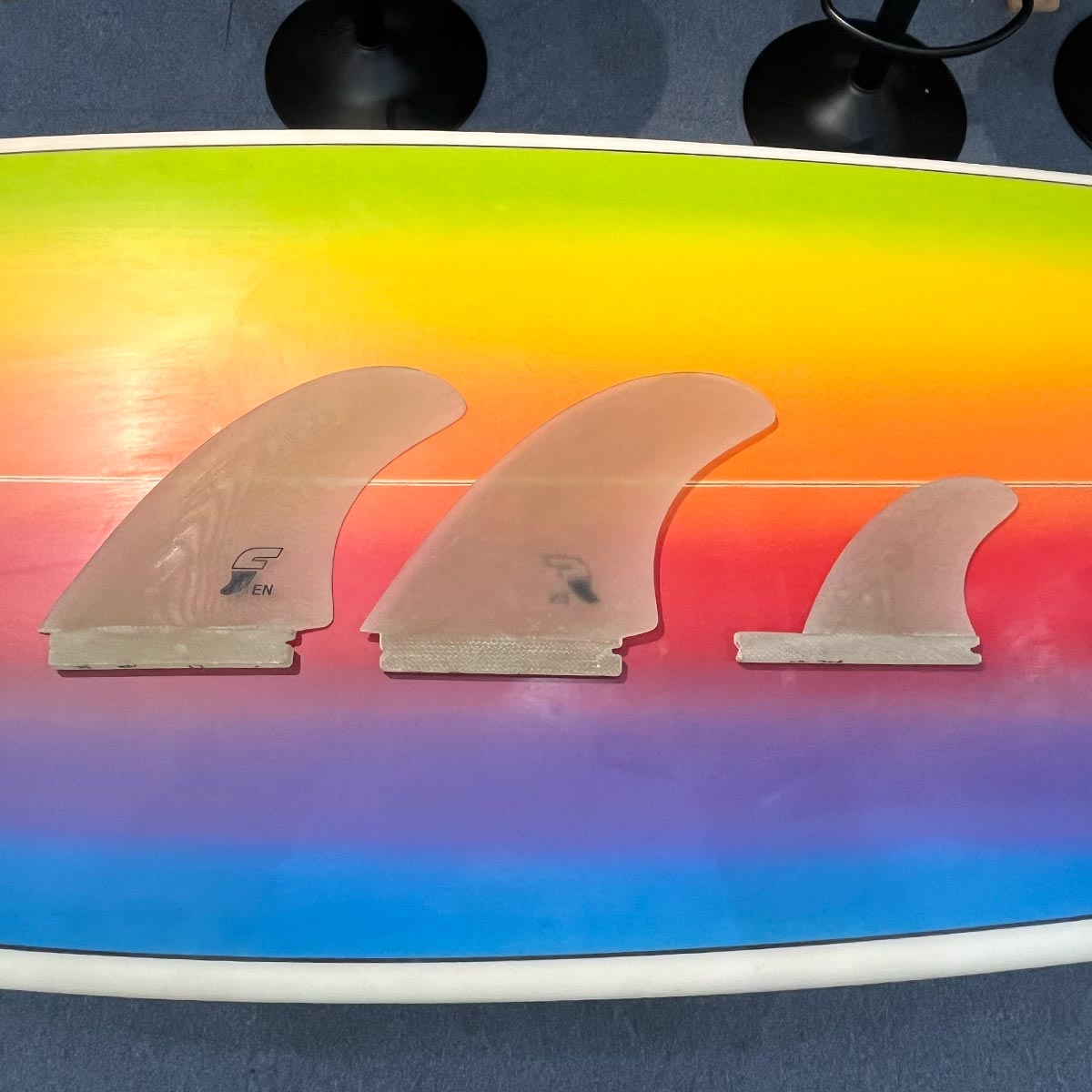 中古サーフボード Dick Van Straalen TWIN FIN 5'9 ディック・ヴァン
