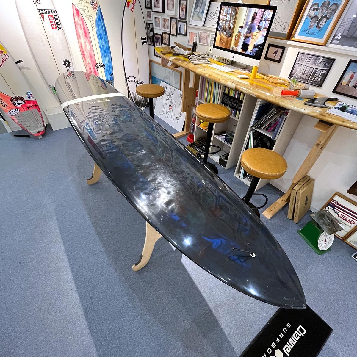 中古 CHRISTENSON 9'2 ロングボード シングルフィン サーフボード