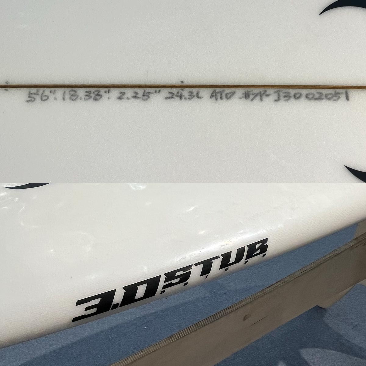 中古 LOST SURFBOARDS 3.0 STUB DRIVER 5'6 24.3L FCS2 TRI ショート