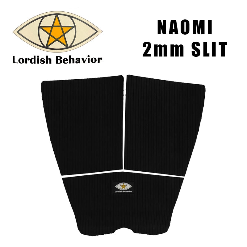 ローディッシュビヘイビア Lordish Behavior デッキパッド NAOMI 2mm SLIT 3ピース サーフィン デッキパッチ トラクションパッド  大橋海人 小林直海 ブランド【LB-0321041010】