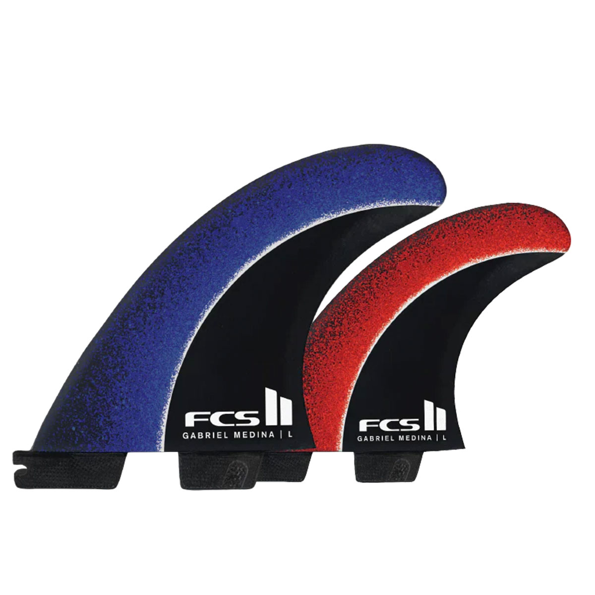 FCS2 エフシーエス ツー エフシーエス2 フィン サーフィン サーフボード トライフィン 全2色 M L | FCS II Gabriel  Medina Signature Tri Fin Set【FGMM-PC】