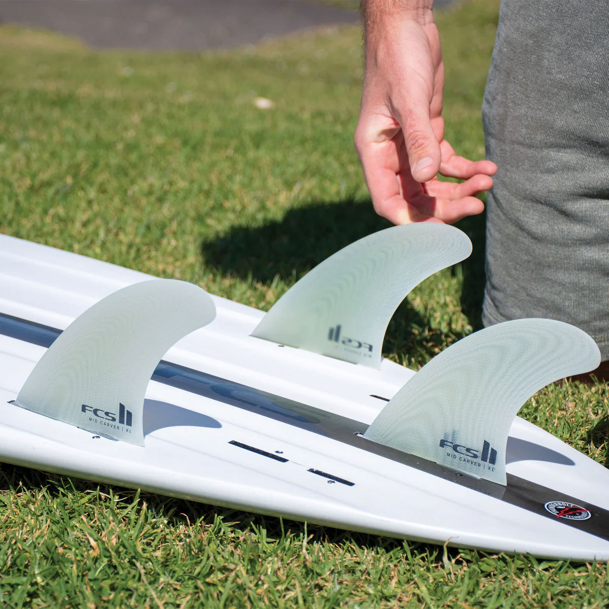 FCS2 Mid Carver 2+1 フィンセット XL ミッドレングス用 スラスター