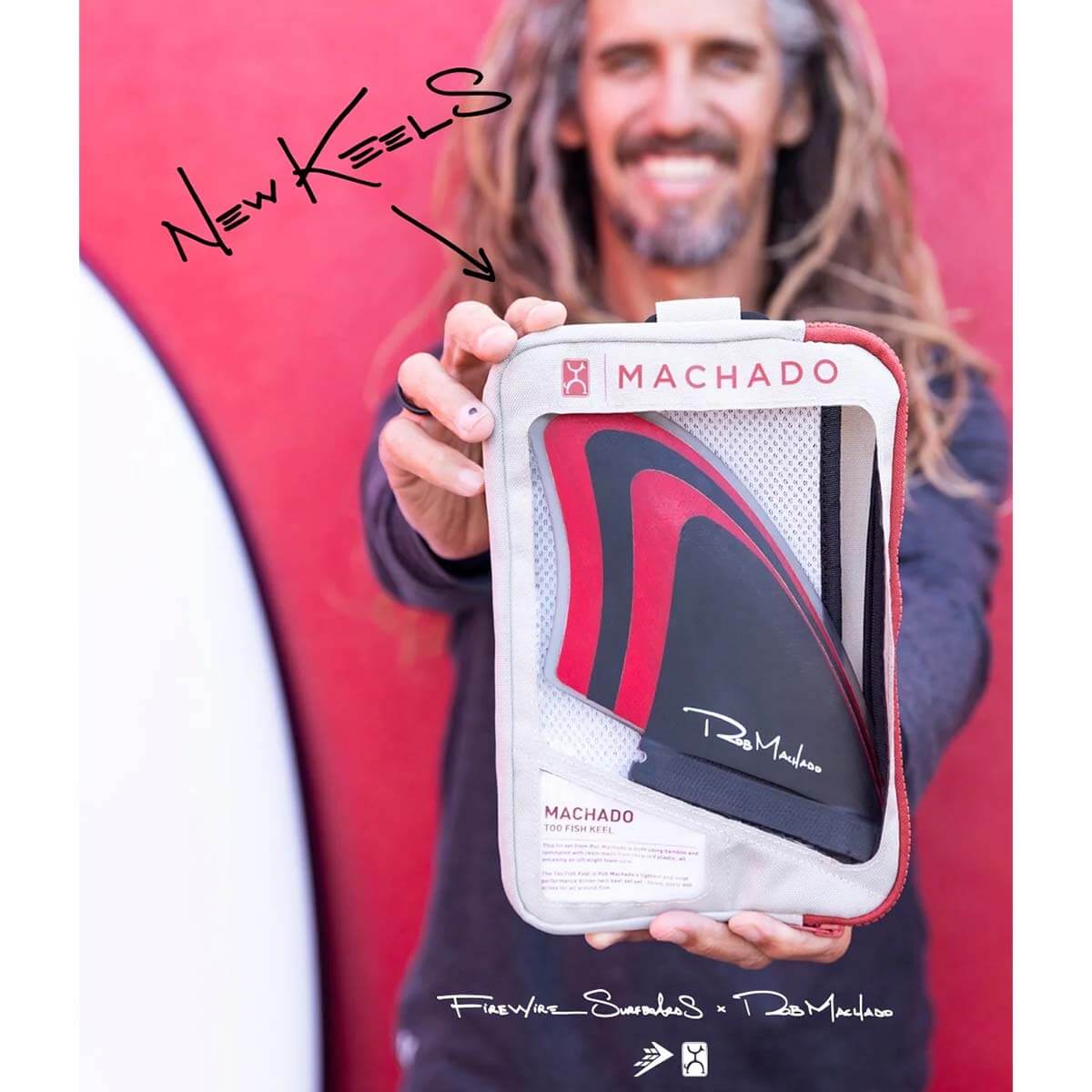 新品ロブマチャド キールフィン ROB MACHADO KEEL futures