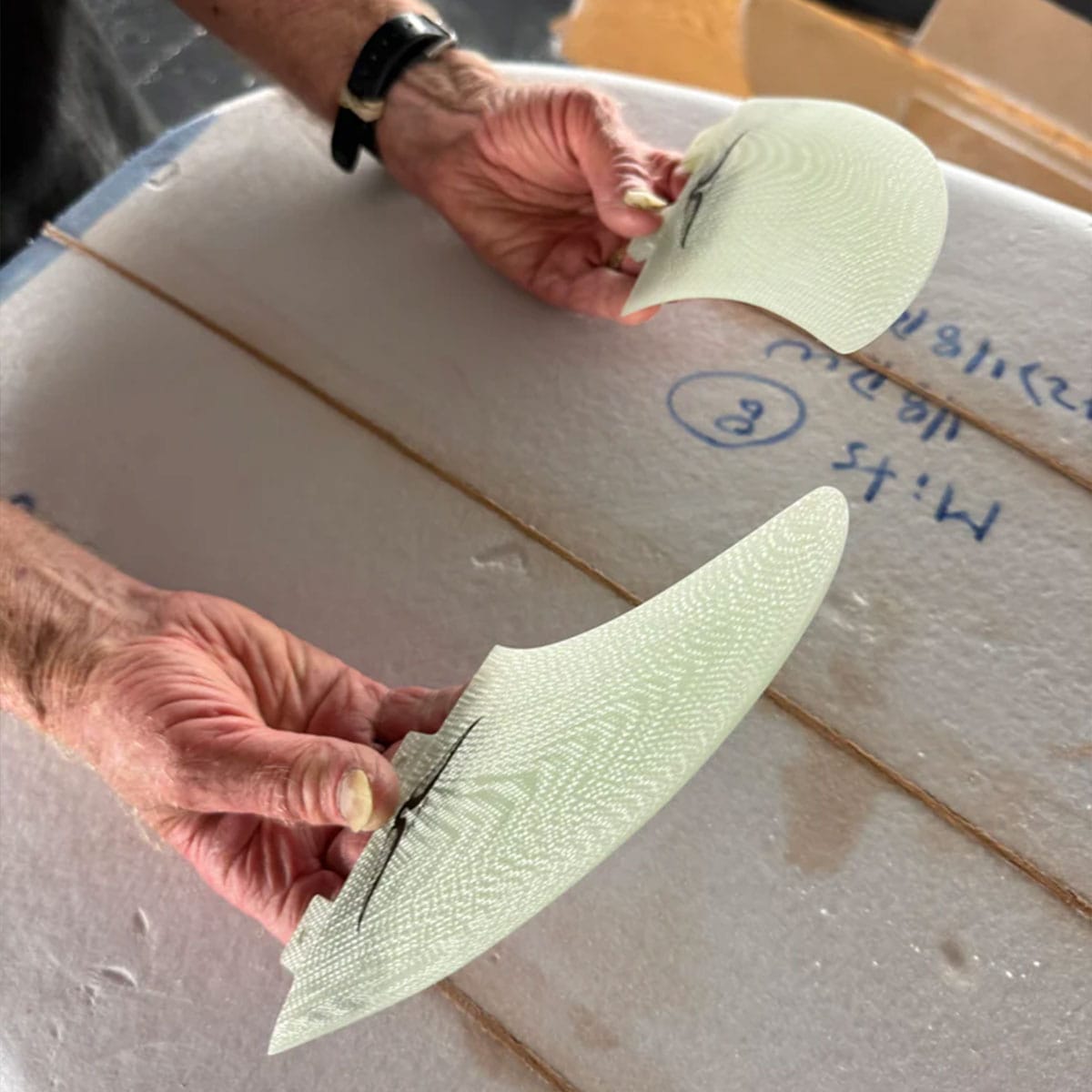 NORTH SHORE FINS Skip Fly サイドフィン 3.0 Skip Frye Side Fin by North Shore Fins – ホーリースモーク