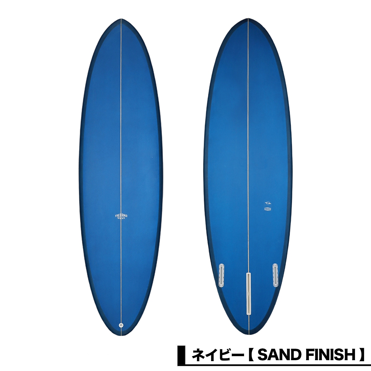 SHAKAミッドレングスサーフボード ライトブルー FREE AND WAVE RACER 6'8 ミッドレングスサーフボード｜初心者も楽々