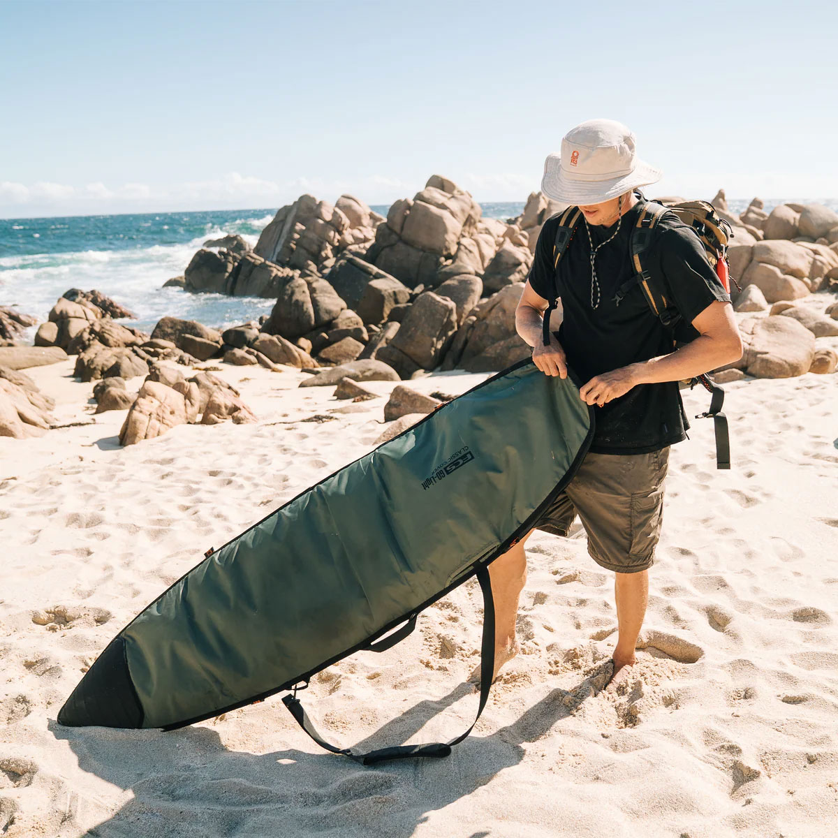 FCS エフシーエス サーフボードハードケース クラシックカバー 6’0” FCS FCS CLASSIC BOARD COVER ALL PURPOSE 6'0/エフシーエス