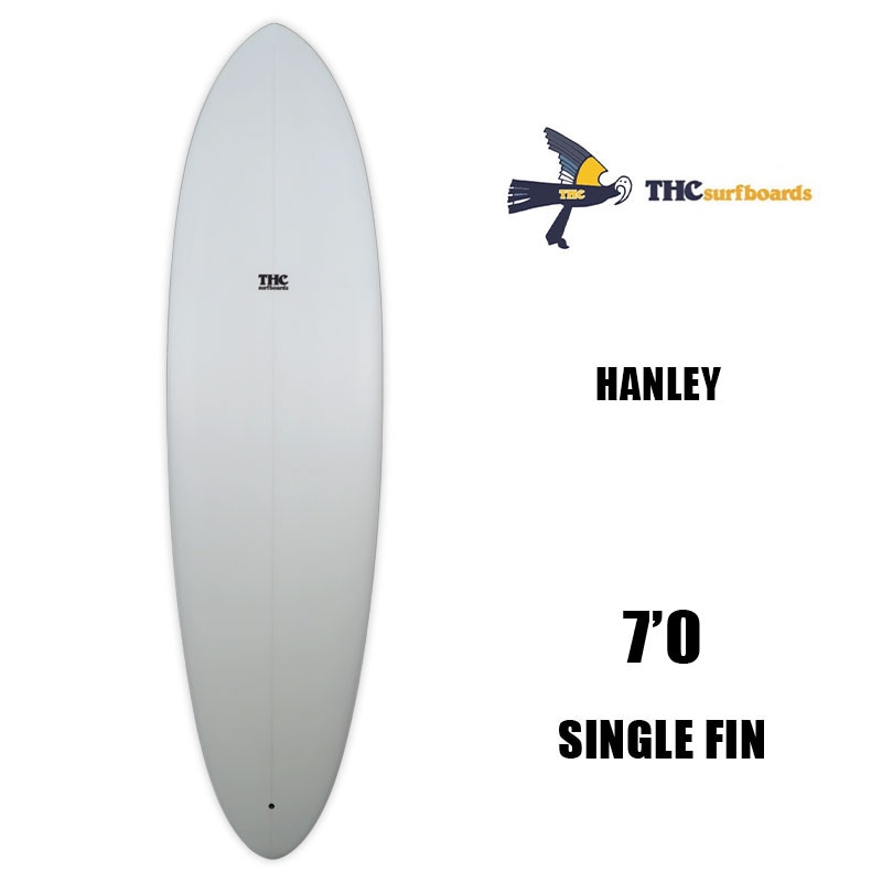 【20%OFF セール】サーフボード サーフィン ミッドレングス ファンボード ザ・フエボクラブサーフボード ハンリー THC Surfboards  HANLEY サイズ 7.0 ジョエルチューダー シングル ティーエイチシー 人気