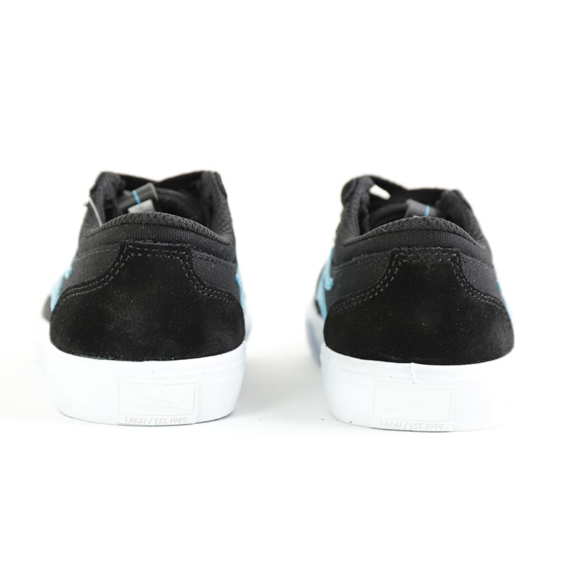 【50%OFF アウトレット】キッズ スニーカー ラカイ LAKAI グリフィン GRIFFIN KIDS ブラック 黒 スケシュー 子供用 ジュニア  人気 おすすめ スケートボード 子供用スニーカー 靴【ks121-0227-a00】-ジャックオーシャンスポーツ