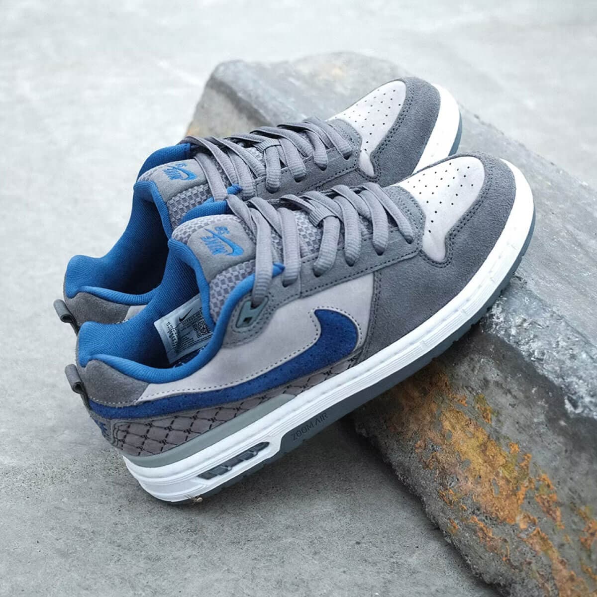 Nike SB Paul Rodriguez Zoom Air Low DG IU7835-001 Flint Grey