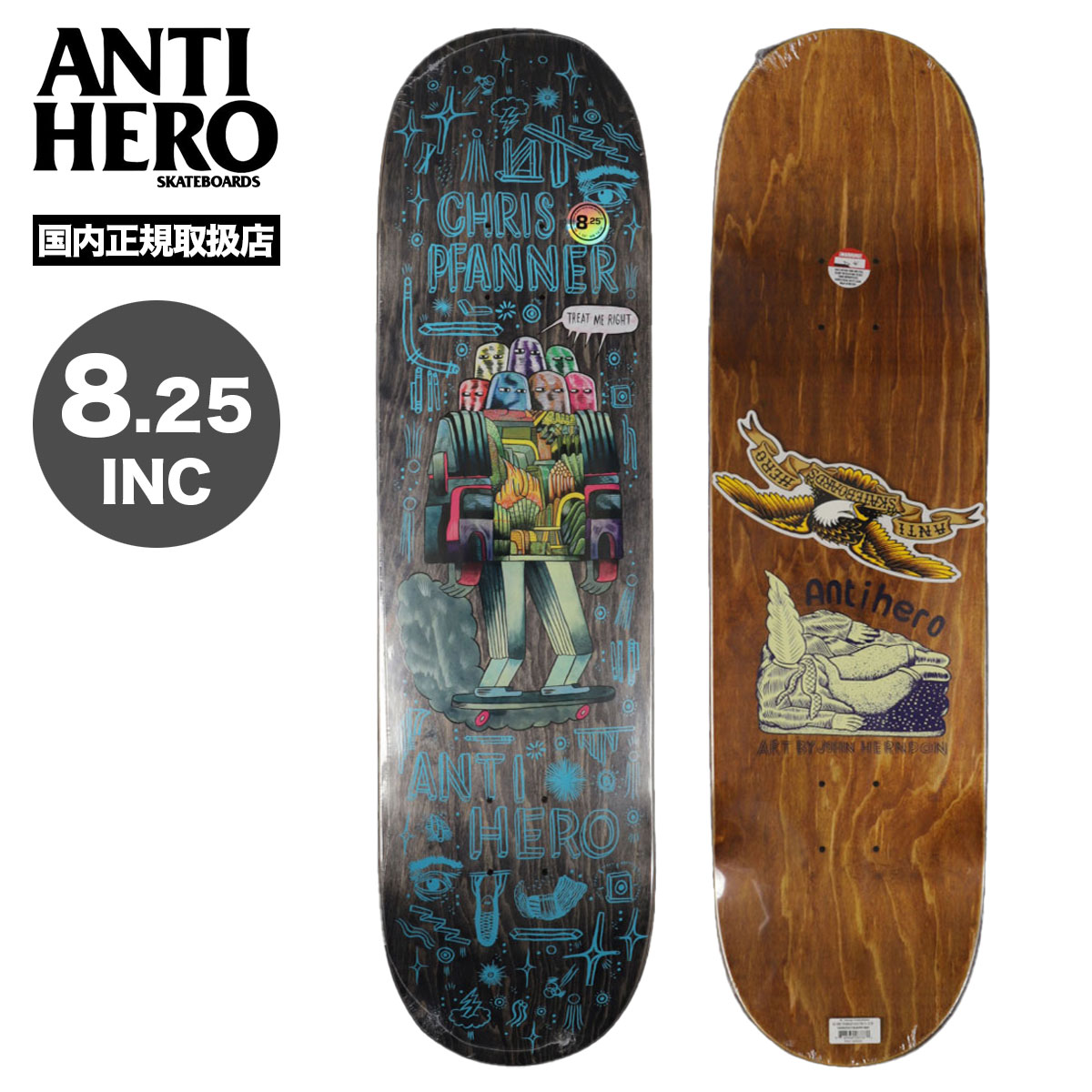 ANTIHERO DECK デッキ 8.35 | hartwellspremium.com